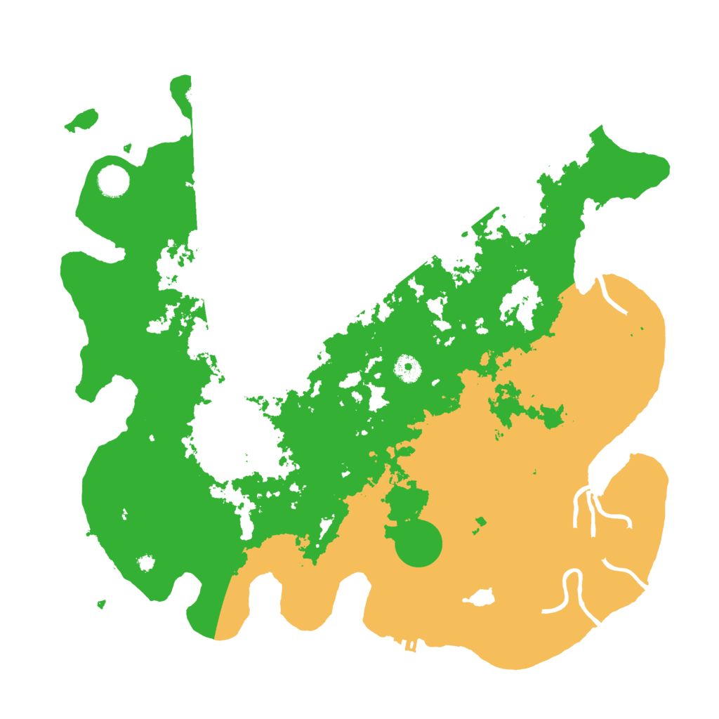 Biome Rust Map: Procedural Map, Size: 4000, Seed: 1496384276