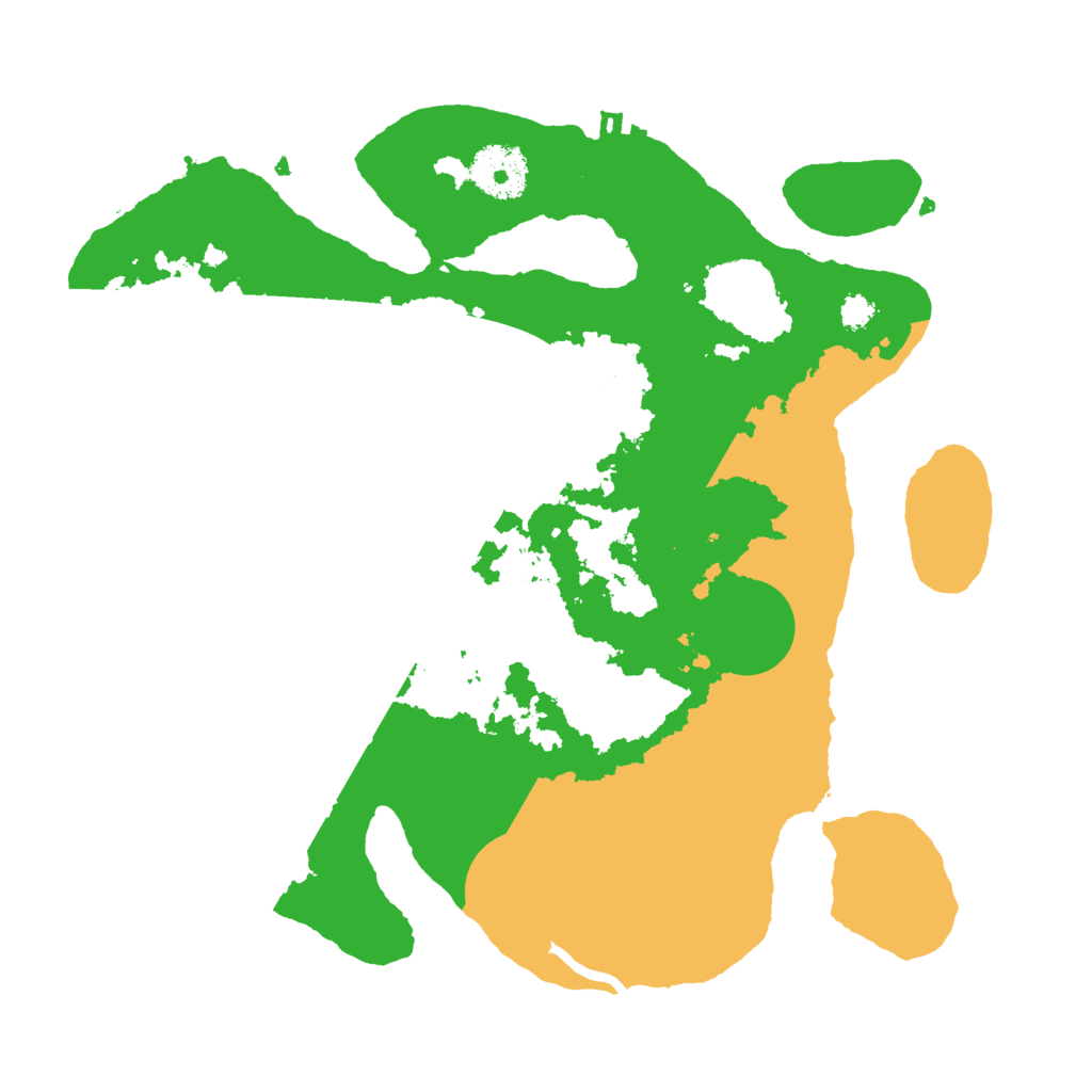 Biome Rust Map: Procedural Map, Size: 3000, Seed: 1188625503