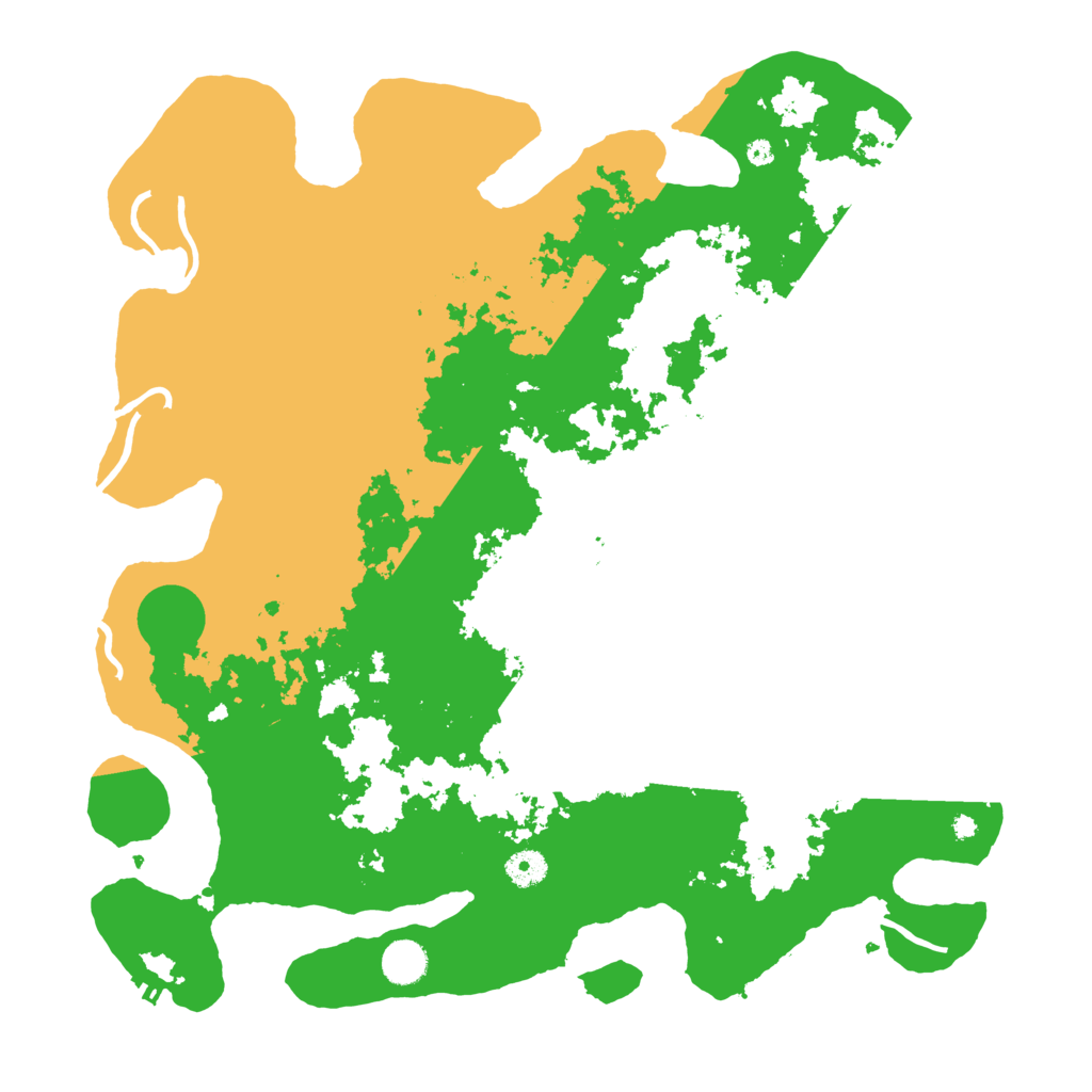 Biome Rust Map: Procedural Map, Size: 4250, Seed: 1181077804