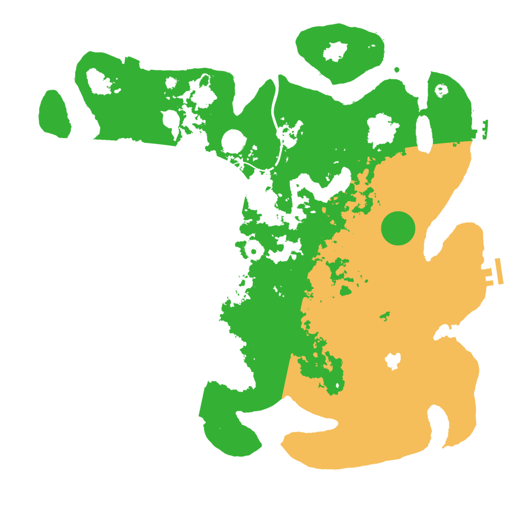 Biome Rust Map: Procedural Map, Size: 4000, Seed: 2078804