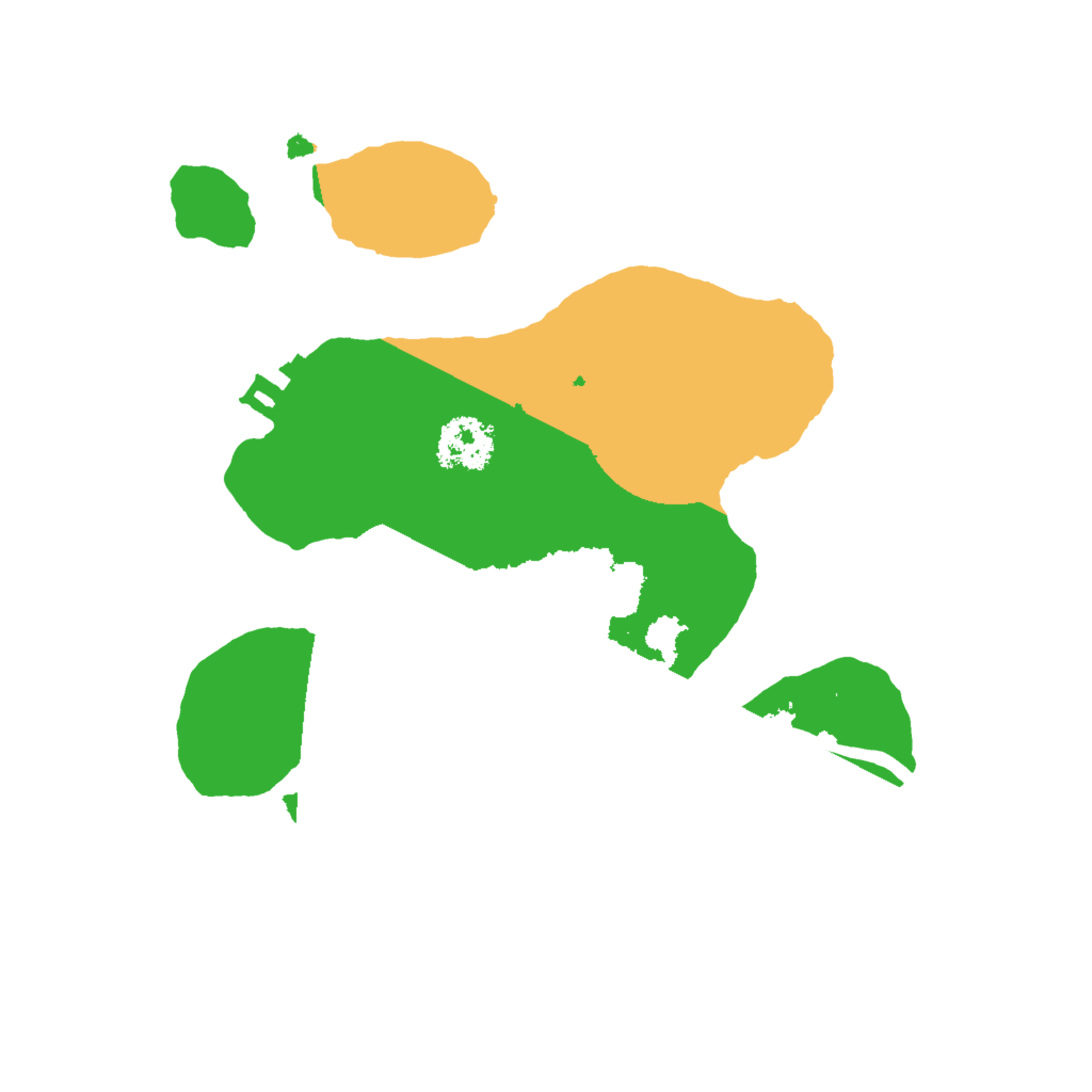 Biome Rust Map: Procedural Map, Size: 2000, Seed: 2099999692