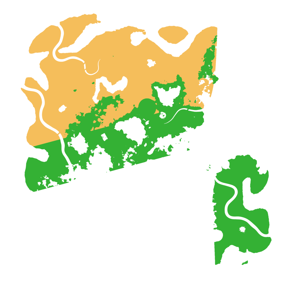Biome Rust Map: Procedural Map, Size: 4500, Seed: 633974742