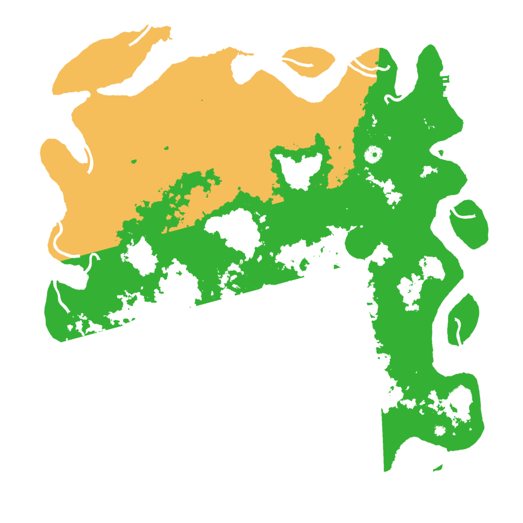 Biome Rust Map: Procedural Map, Size: 4500, Seed: 633974742