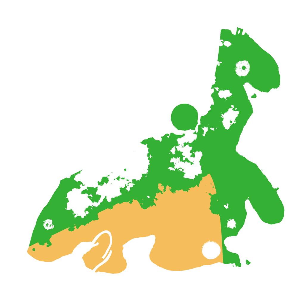 Biome Rust Map: Procedural Map, Size: 3000, Seed: 162955955