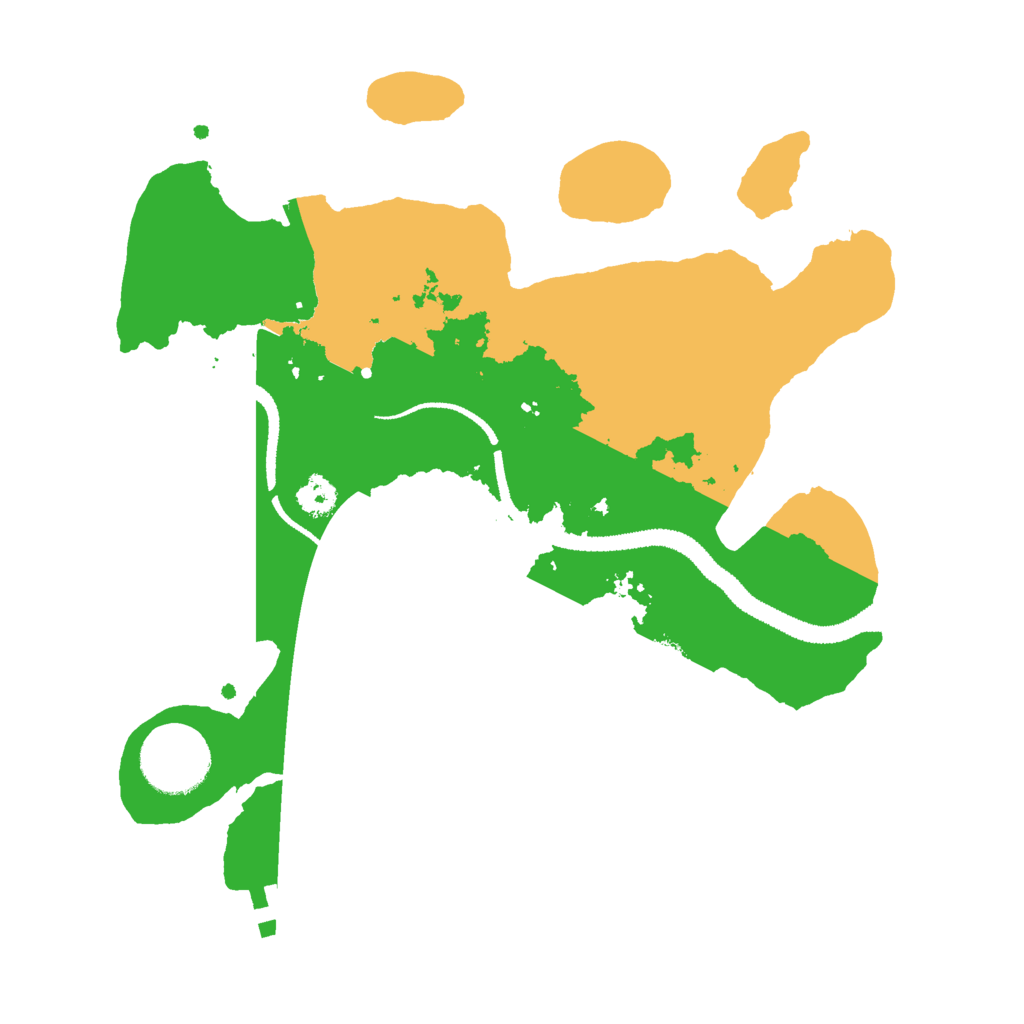 Biome Rust Map: Procedural Map, Size: 2750, Seed: 2099999692