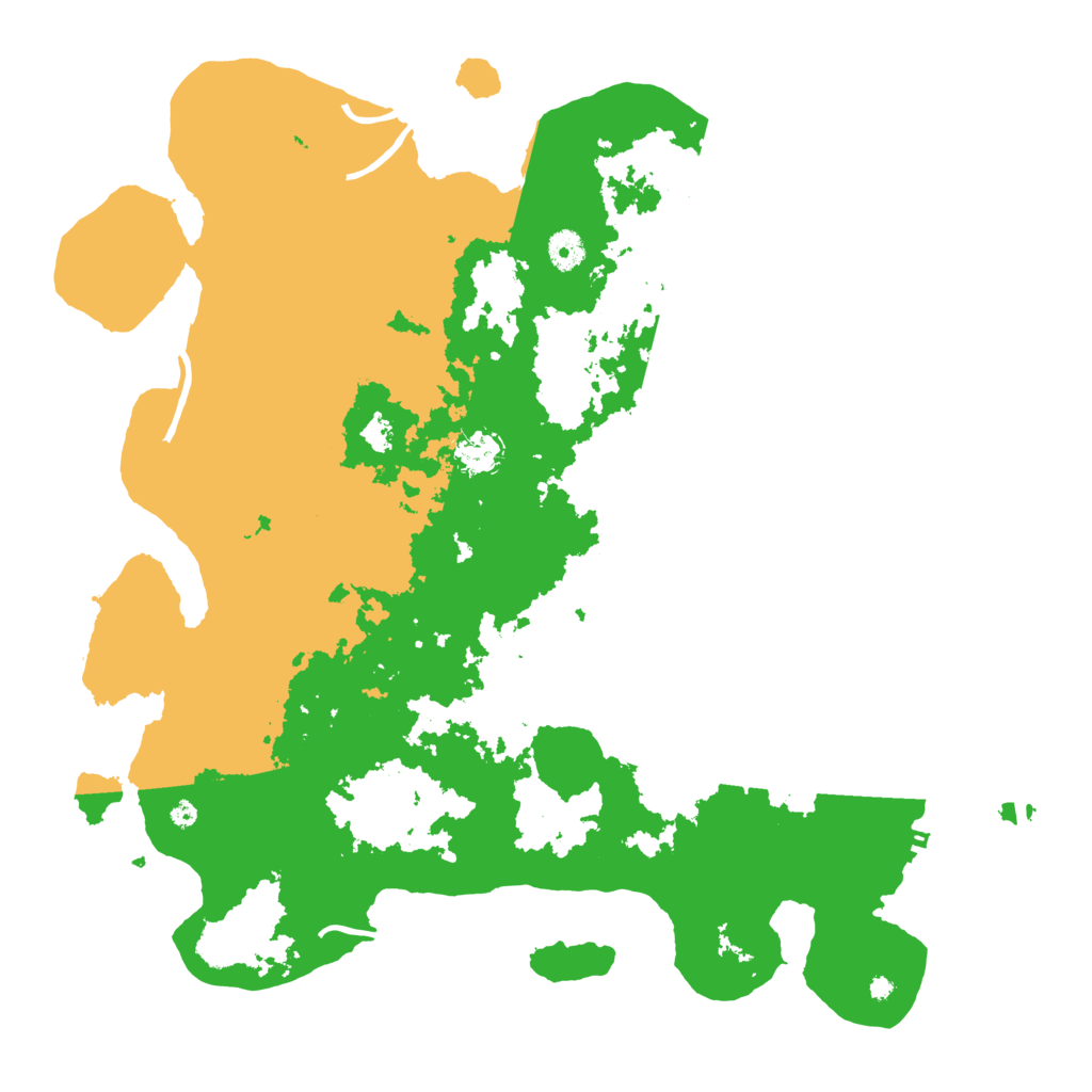 Biome Rust Map: Procedural Map, Size: 4300, Seed: 213867