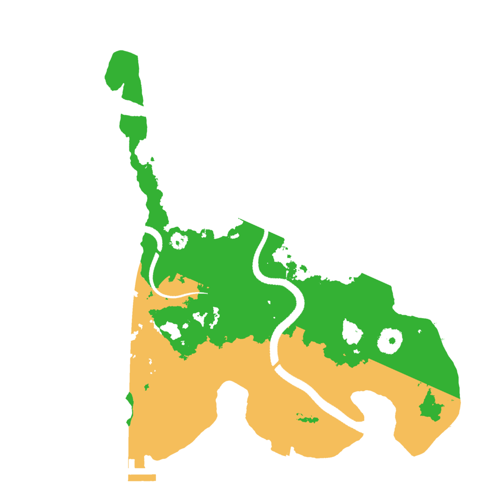 Biome Rust Map: Procedural Map, Size: 3000, Seed: 1642824371