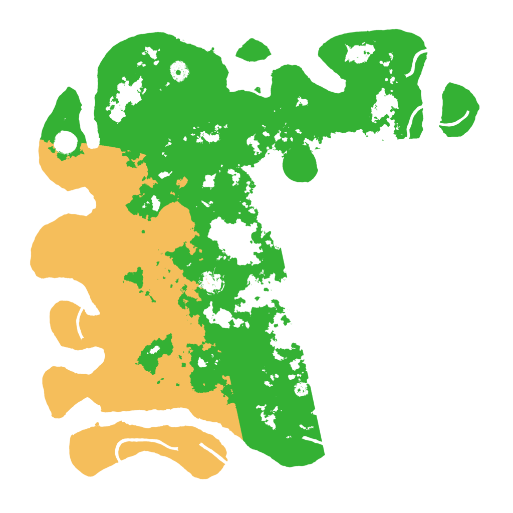 Biome Rust Map: Procedural Map, Size: 4000, Seed: 1225767192