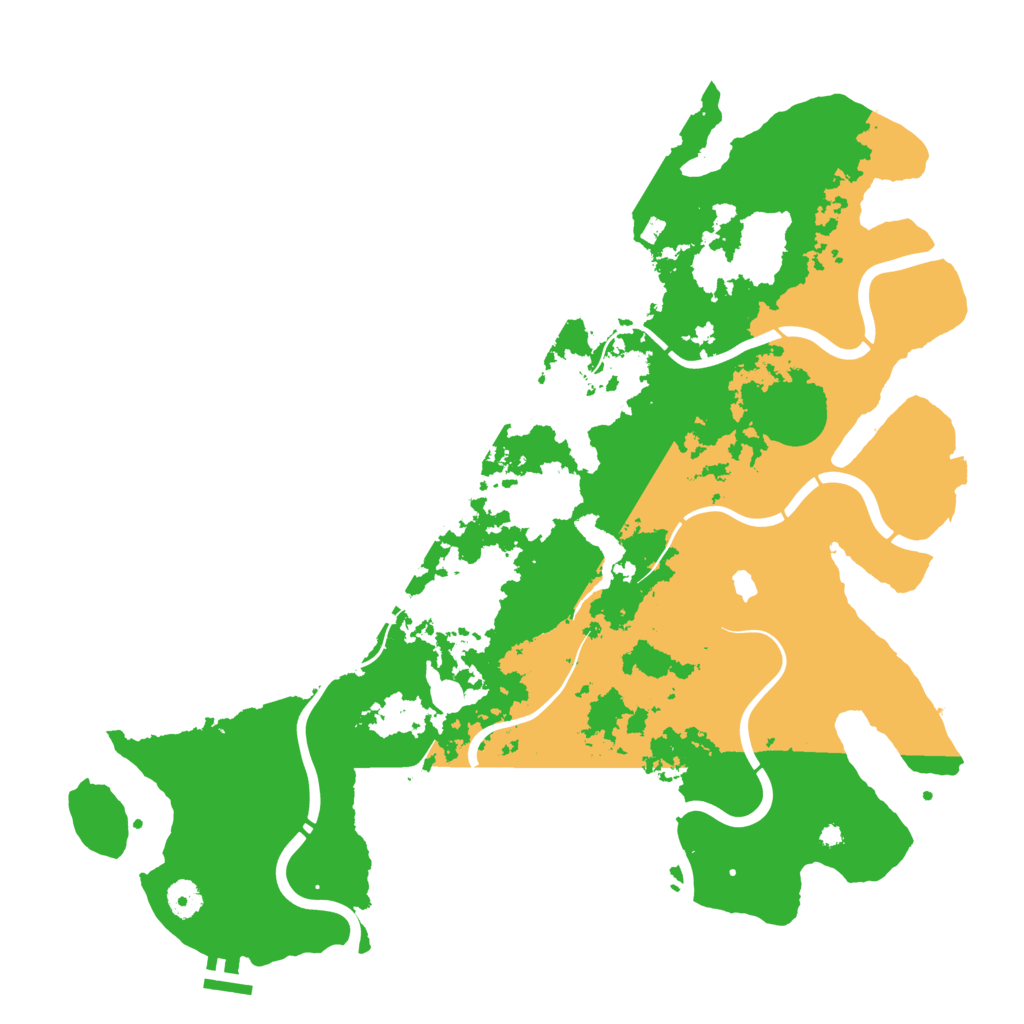 Biome Rust Map: Procedural Map, Size: 4250, Seed: 2105947979