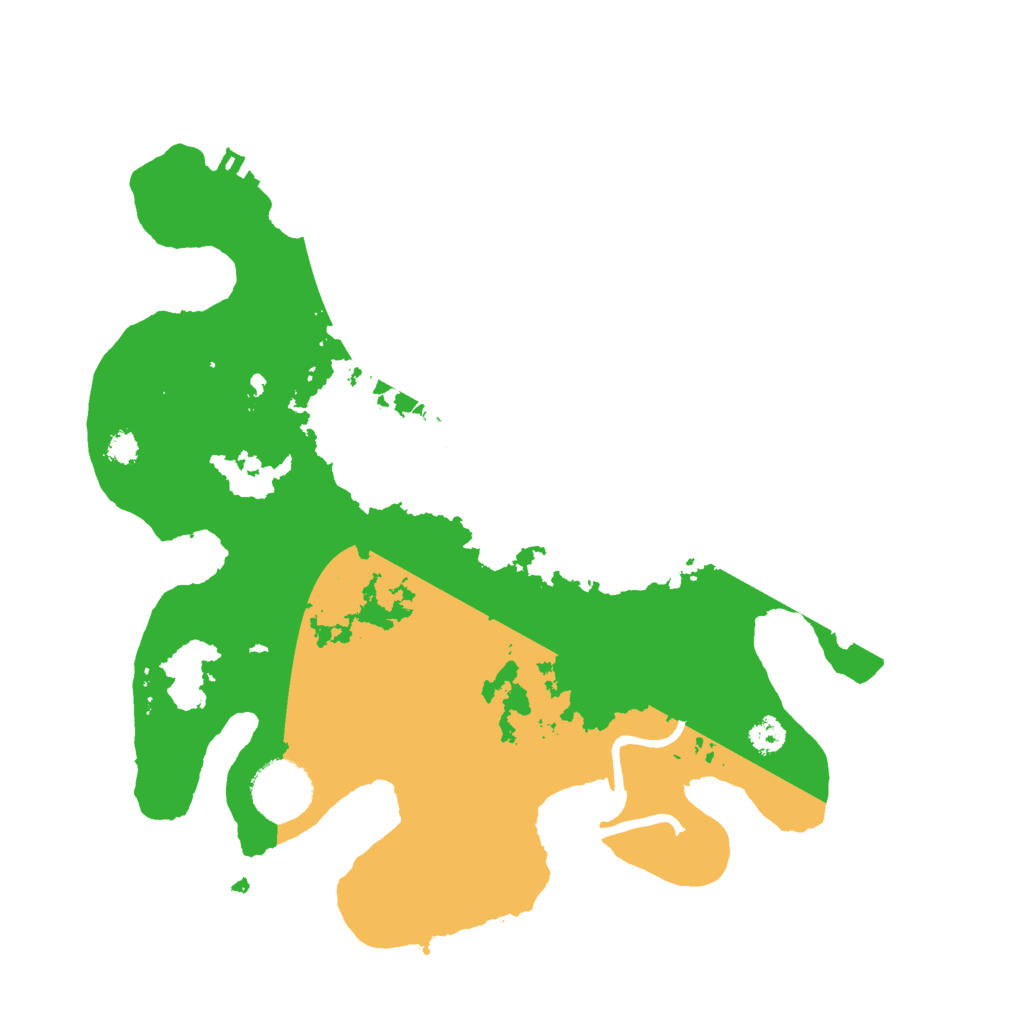 Biome Rust Map: Procedural Map, Size: 3000, Seed: 39