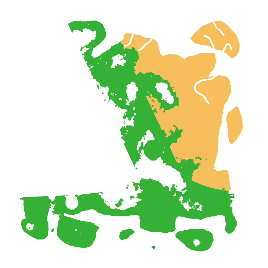 Biome Rust Map: Procedural Map, Size: 3700, Seed: 637819