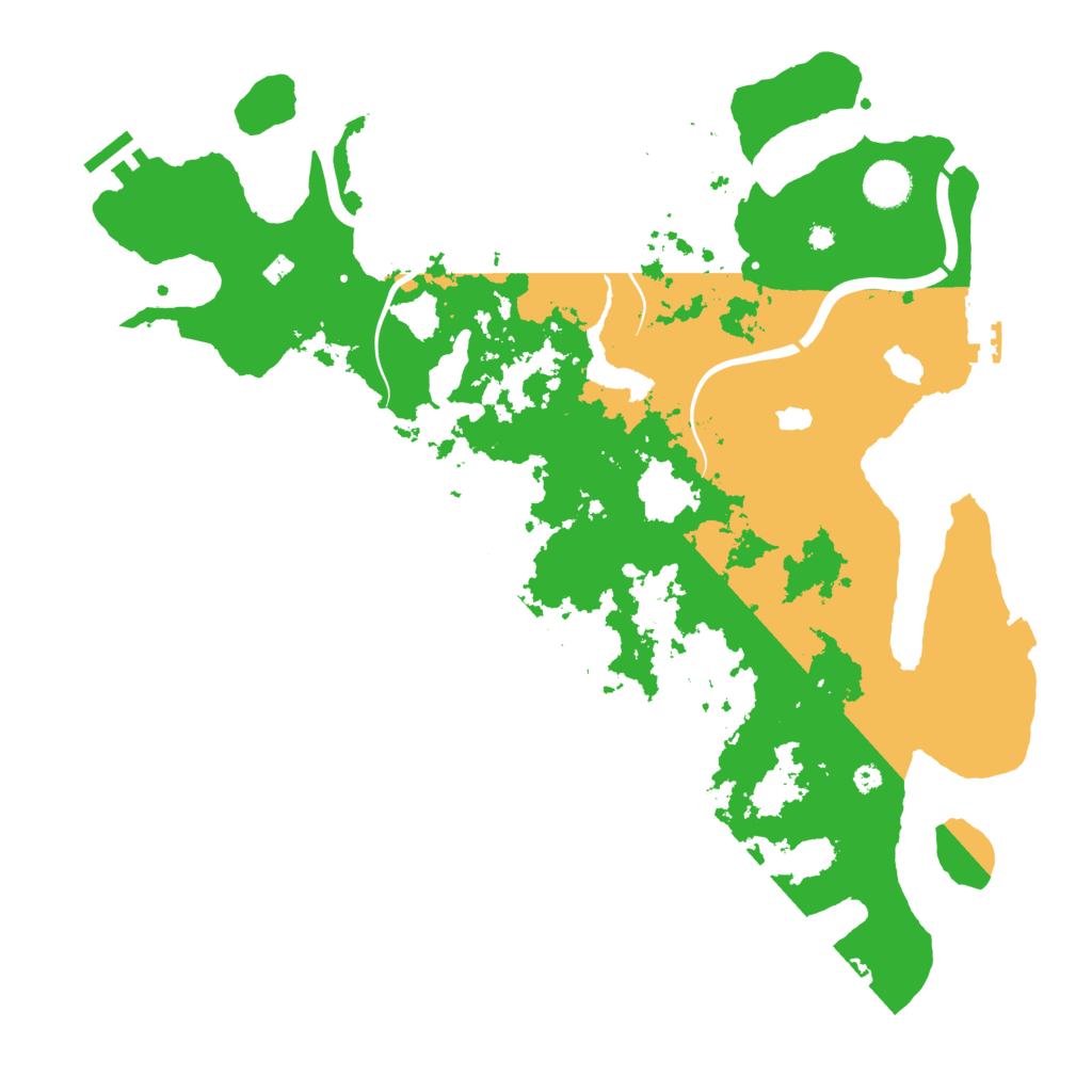 Biome Rust Map: Procedural Map, Size: 4000, Seed: 694520