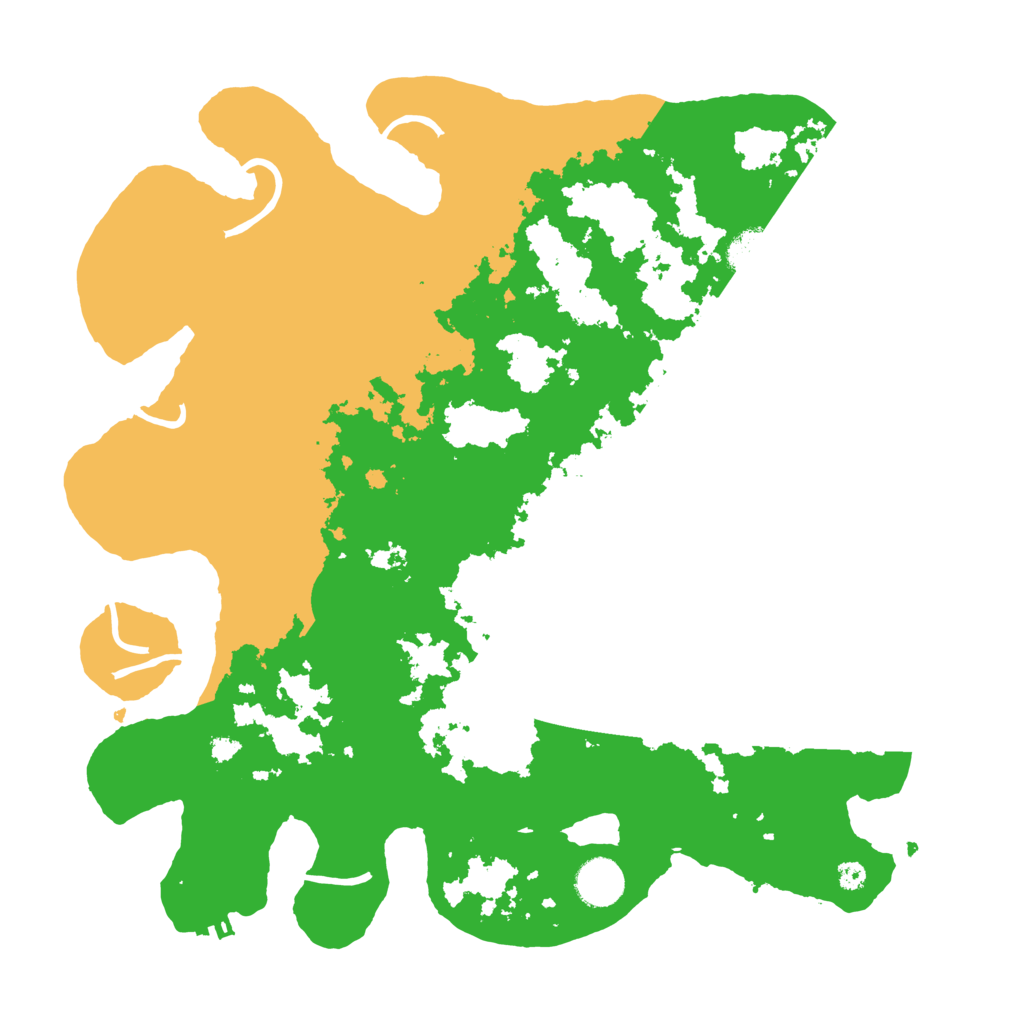 Biome Rust Map: Procedural Map, Size: 3700, Seed: 780380