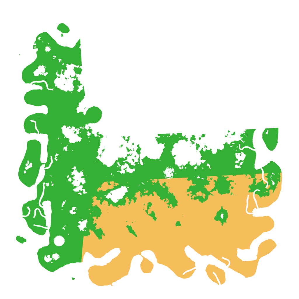 Biome Rust Map: Procedural Map, Size: 5000, Seed: 1719651735