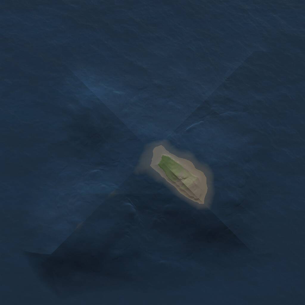 Rust Map: Procedural Map, Size: 1000, Seed: 5416365, 1 Monuments