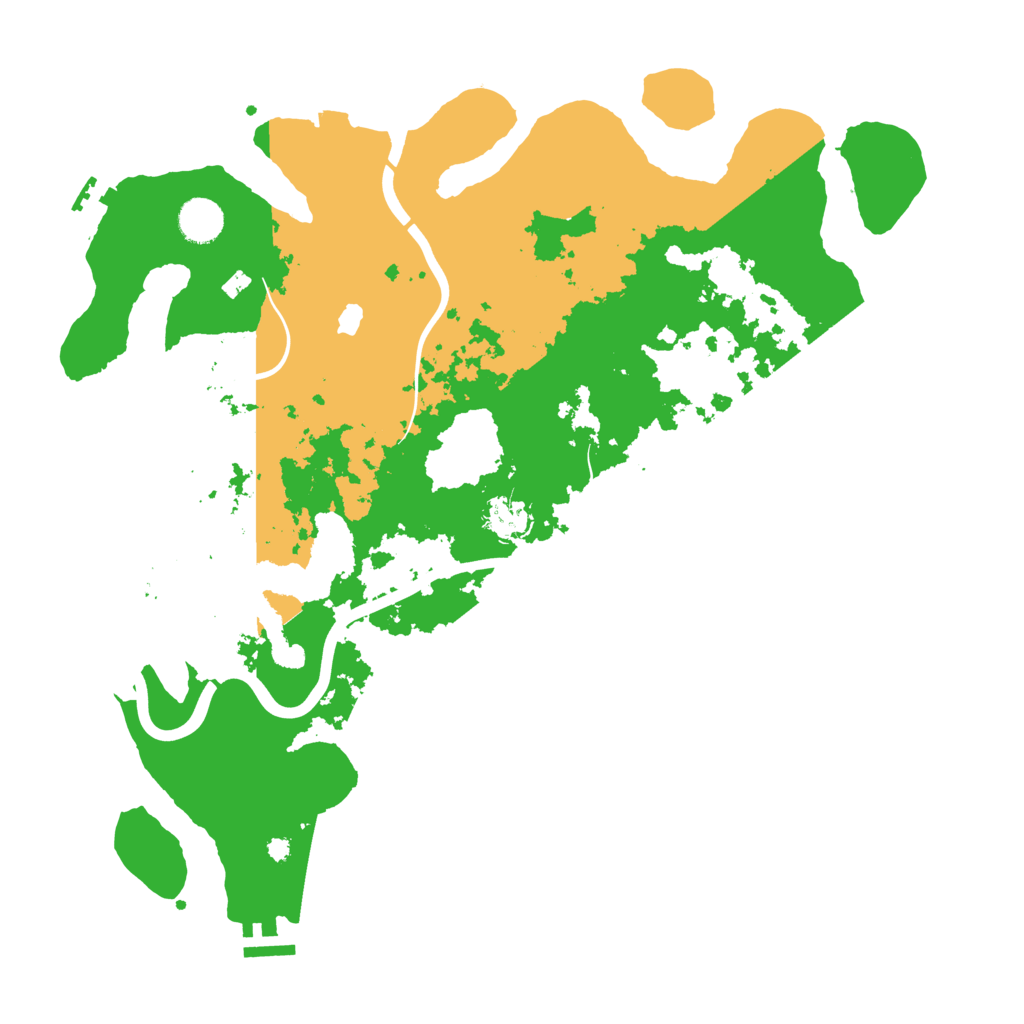 Biome Rust Map: Procedural Map, Size: 4000, Seed: 2113304607