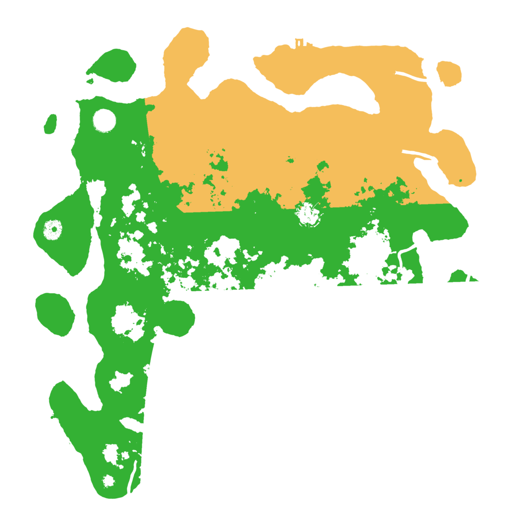 Biome Rust Map: Procedural Map, Size: 4000, Seed: 648257