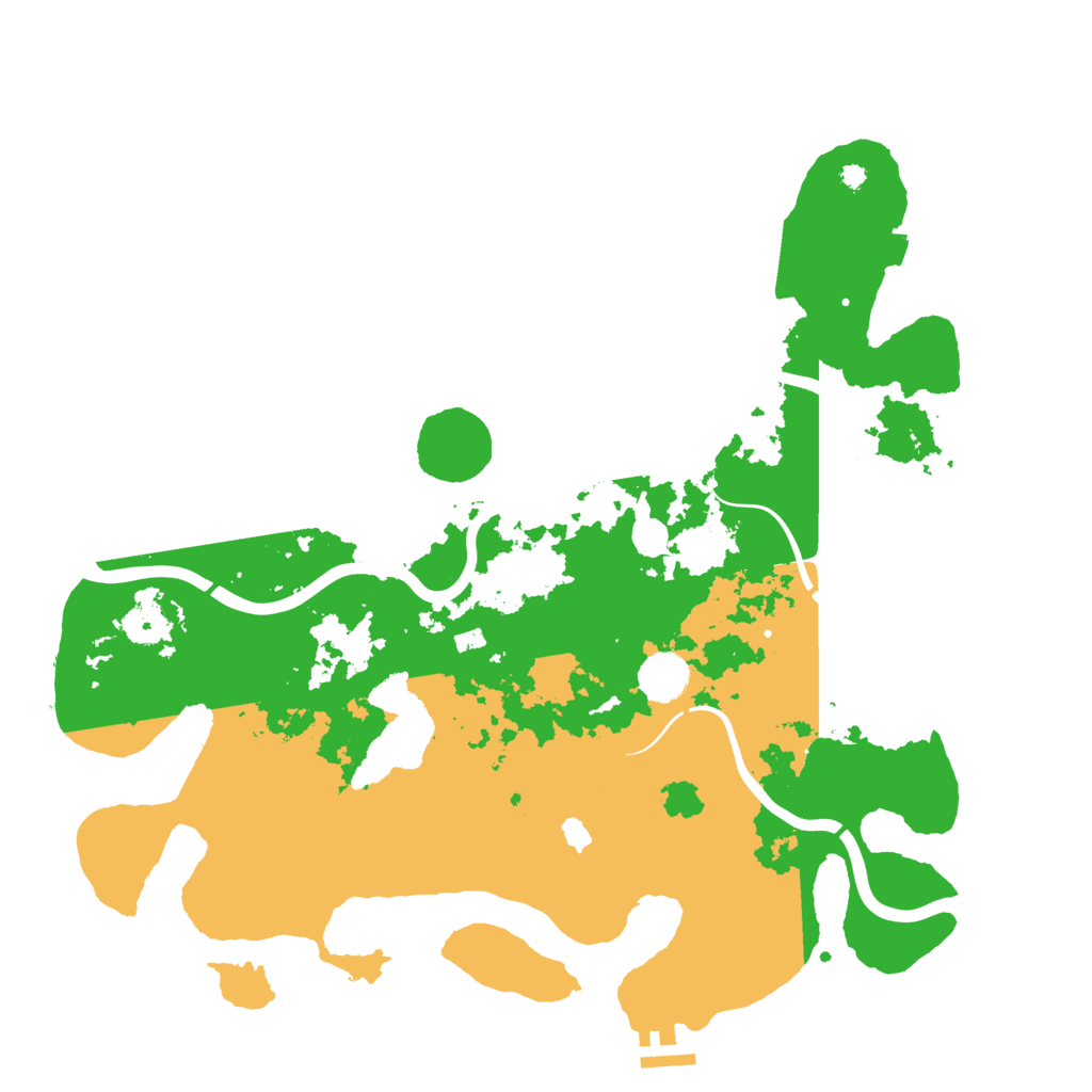 Biome Rust Map: Procedural Map, Size: 4000, Seed: 1197