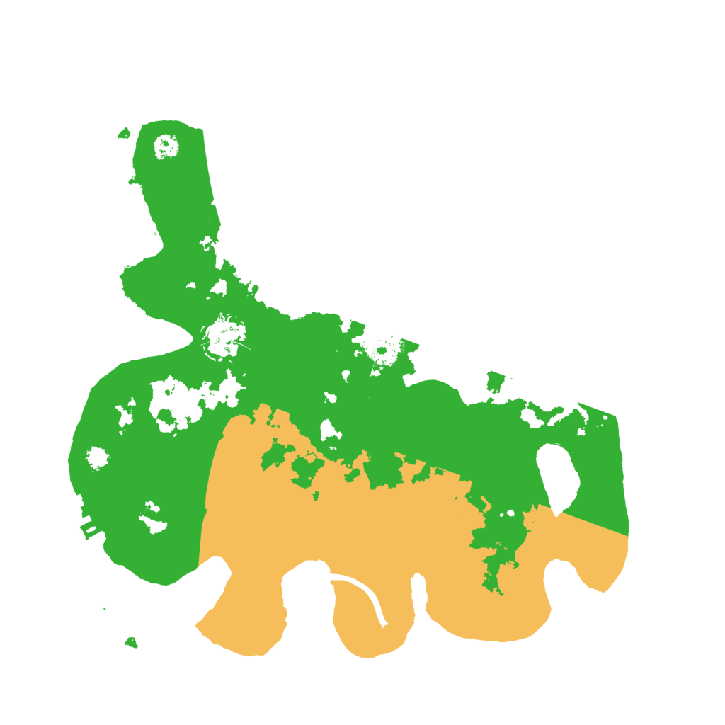 Biome Rust Map: Procedural Map, Size: 3000, Seed: 6546854