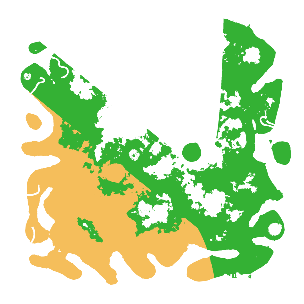 Biome Rust Map: Procedural Map, Size: 4300, Seed: 82728418