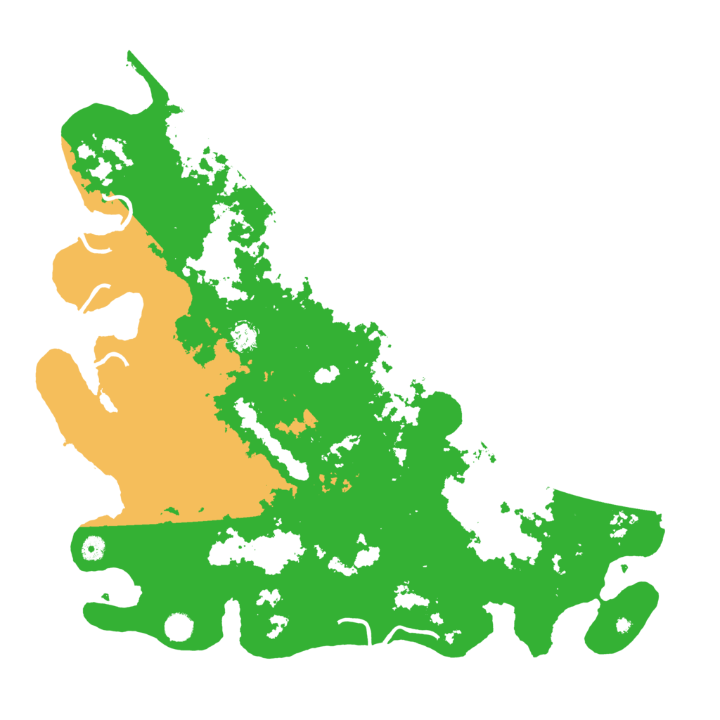 Biome Rust Map: Procedural Map, Size: 4500, Seed: 934832