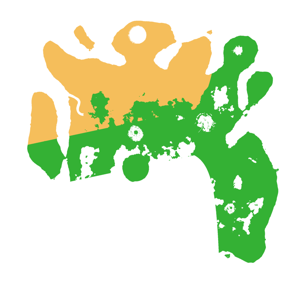 Biome Rust Map: Procedural Map, Size: 3000, Seed: 1222042239