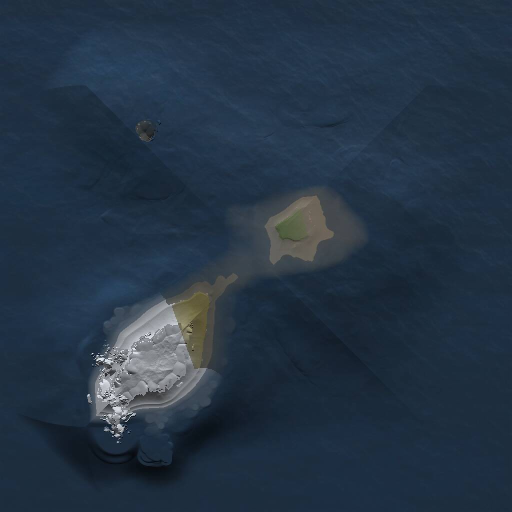 Rust Map: Procedural Map, Size: 1000, Seed: 493729348, 1 Monuments