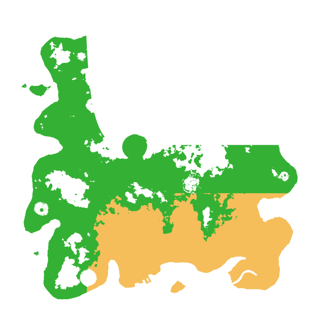 Biome Rust Map: Procedural Map, Size: 3500, Seed: 2226