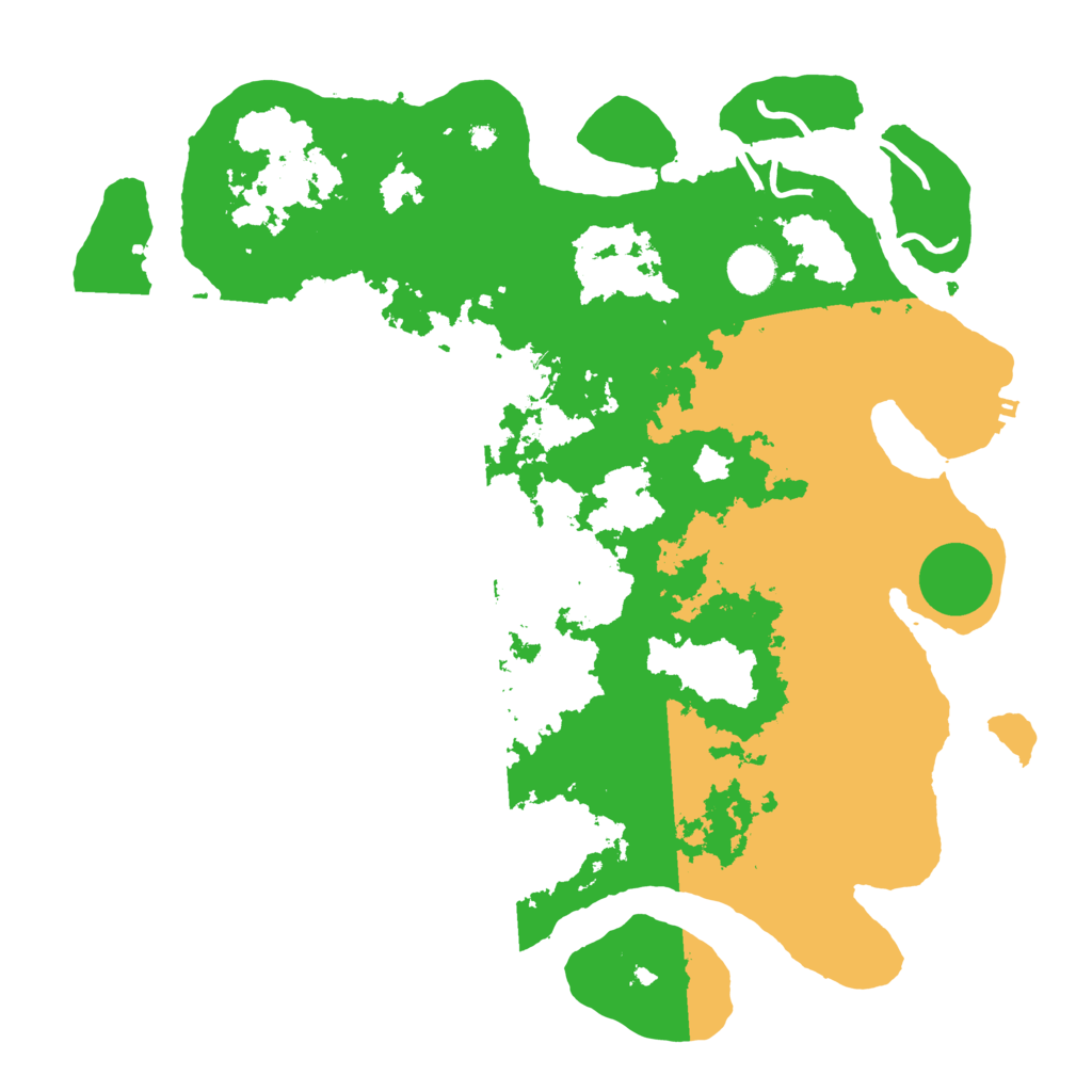 Biome Rust Map: Procedural Map, Size: 3950, Seed: 283906304