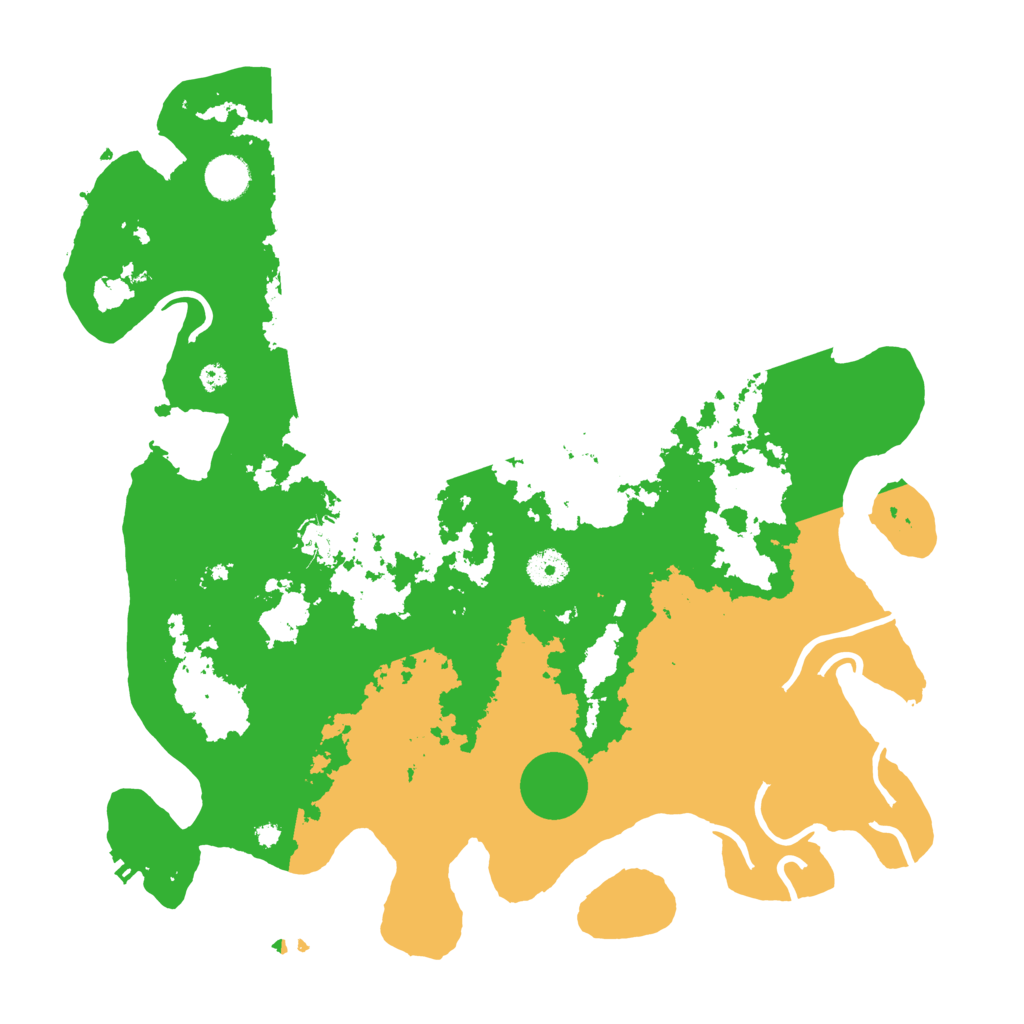 Biome Rust Map: Procedural Map, Size: 4000, Seed: 7272727