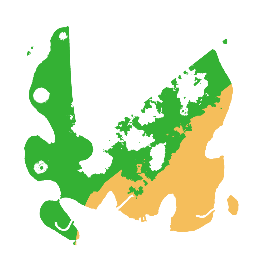 Biome Rust Map: Procedural Map, Size: 3000, Seed: 11289148