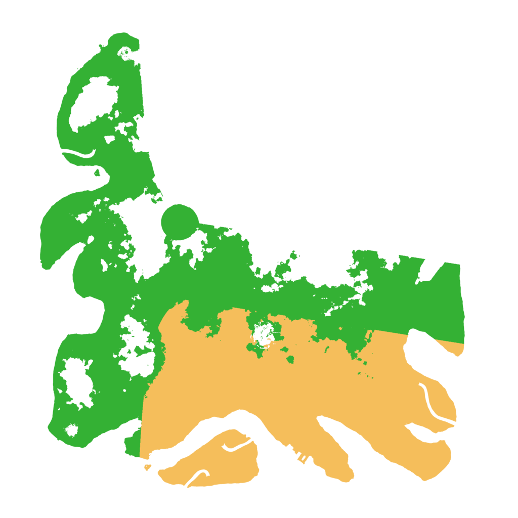 Biome Rust Map: Procedural Map, Size: 3850, Seed: 1052952388