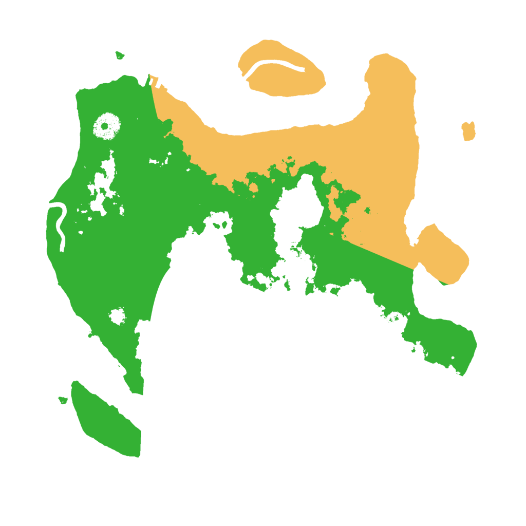 Biome Rust Map: Procedural Map, Size: 3000, Seed: 159335643