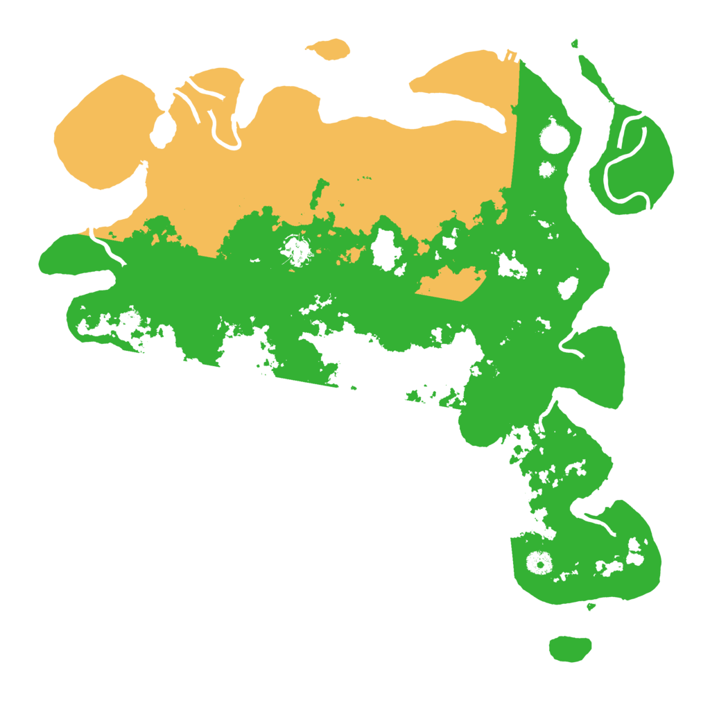 Biome Rust Map: Procedural Map, Size: 4250, Seed: 462464184