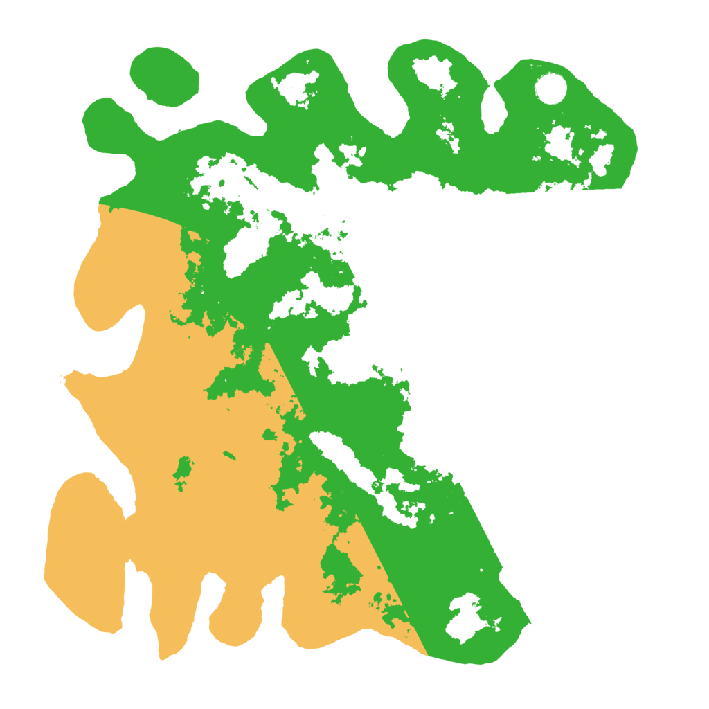 Biome Rust Map: Barren, Size: 4000, Seed: 1751070861