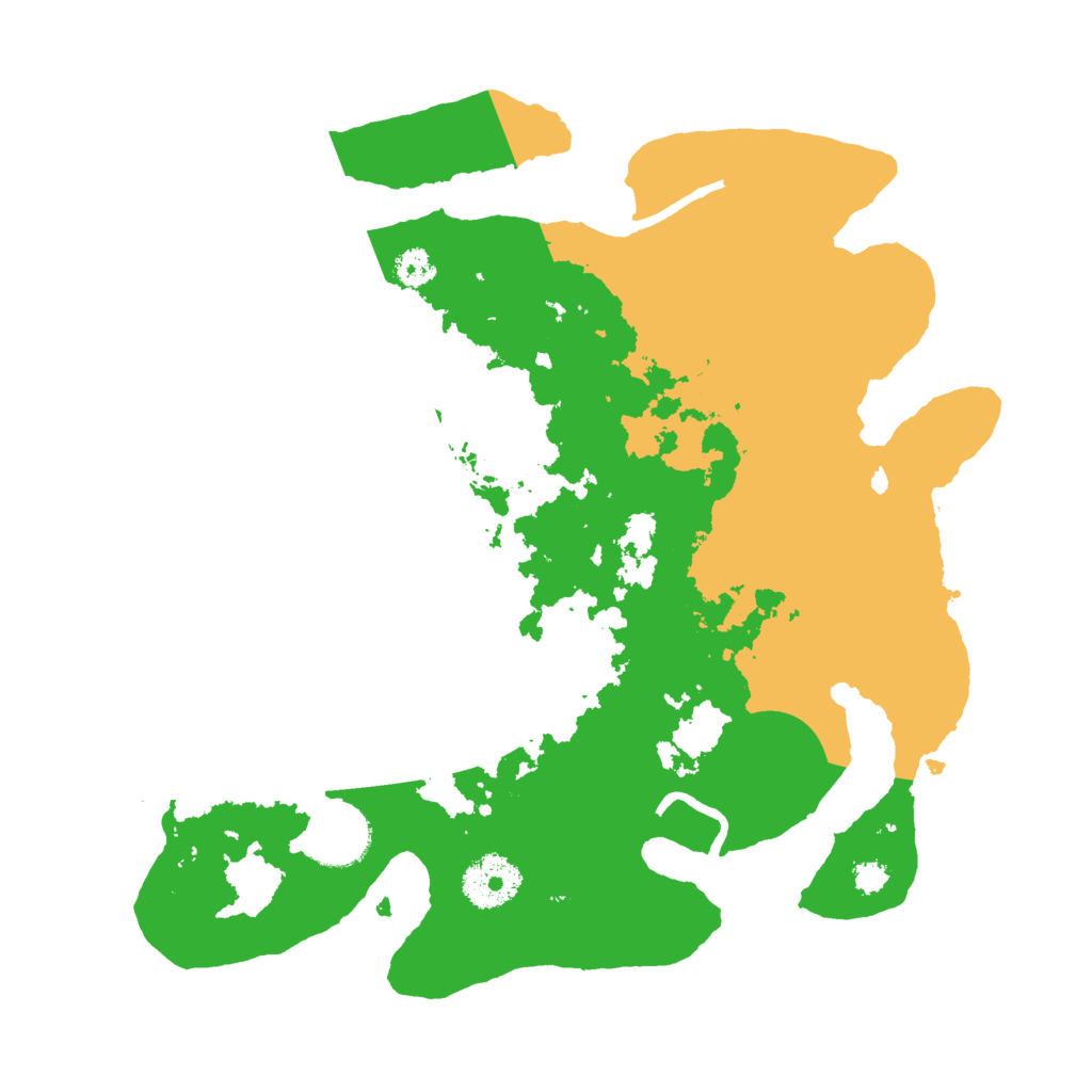 Biome Rust Map: Procedural Map, Size: 3000, Seed: 21094272