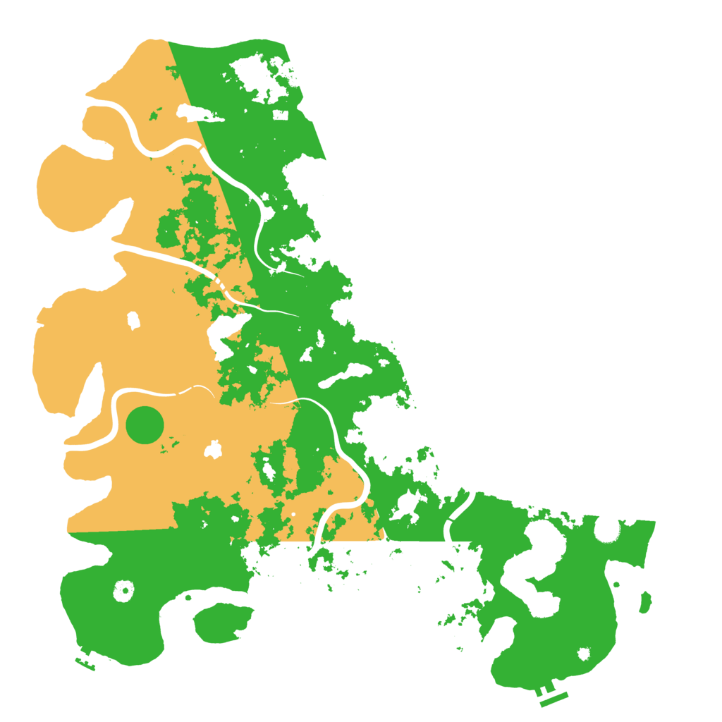 Biome Rust Map: Procedural Map, Size: 5000, Seed: 155040919