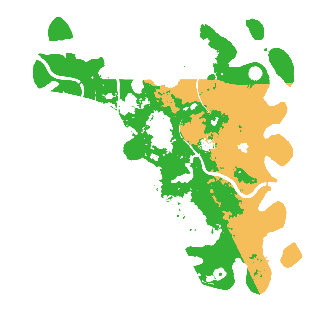 Biome Rust Map: Procedural Map, Size: 4000, Seed: 80586235