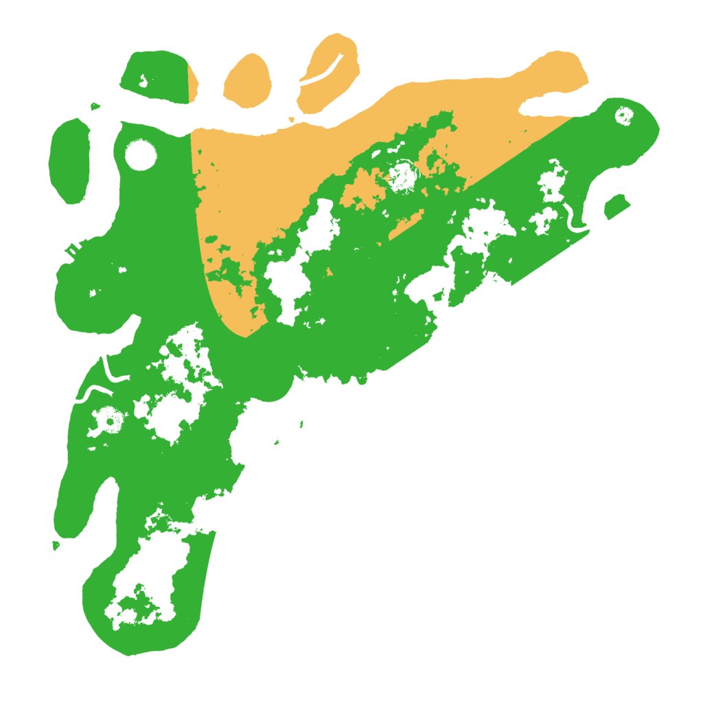 Biome Rust Map: Procedural Map, Size: 4000, Seed: 54624577