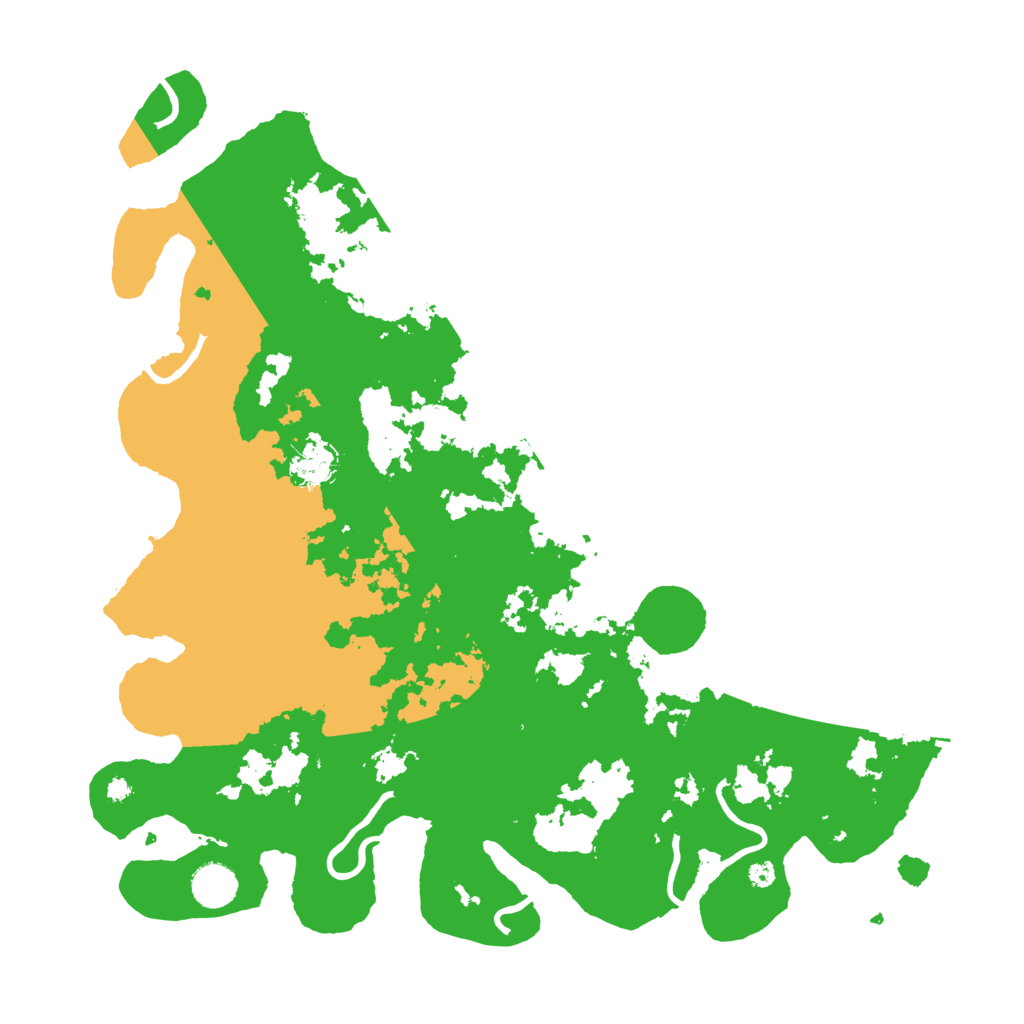 Biome Rust Map: Procedural Map, Size: 4000, Seed: 36001666