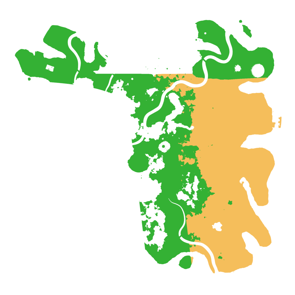 Biome Rust Map: Procedural Map, Size: 4000, Seed: 43234213