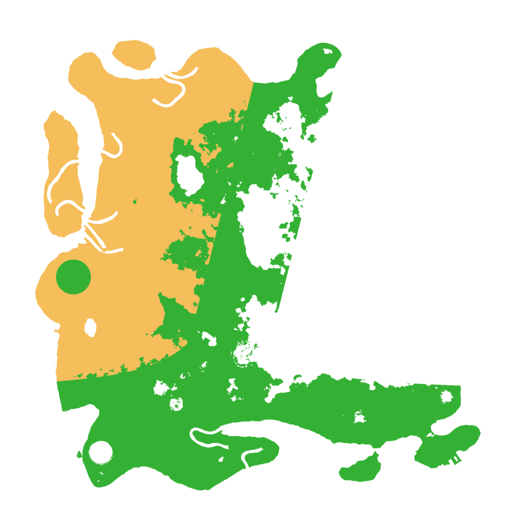 Biome Rust Map: Procedural Map, Size: 4000, Seed: 1998086502