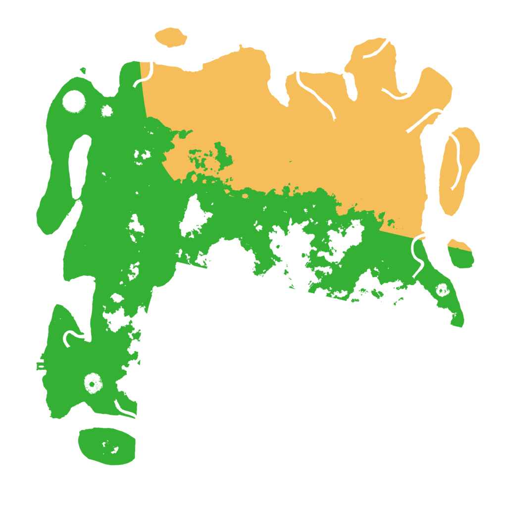 Biome Rust Map: Procedural Map, Size: 4000, Seed: 5031