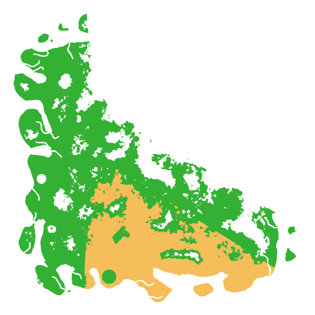 Biome Rust Map: Procedural Map, Size: 5800, Seed: 99