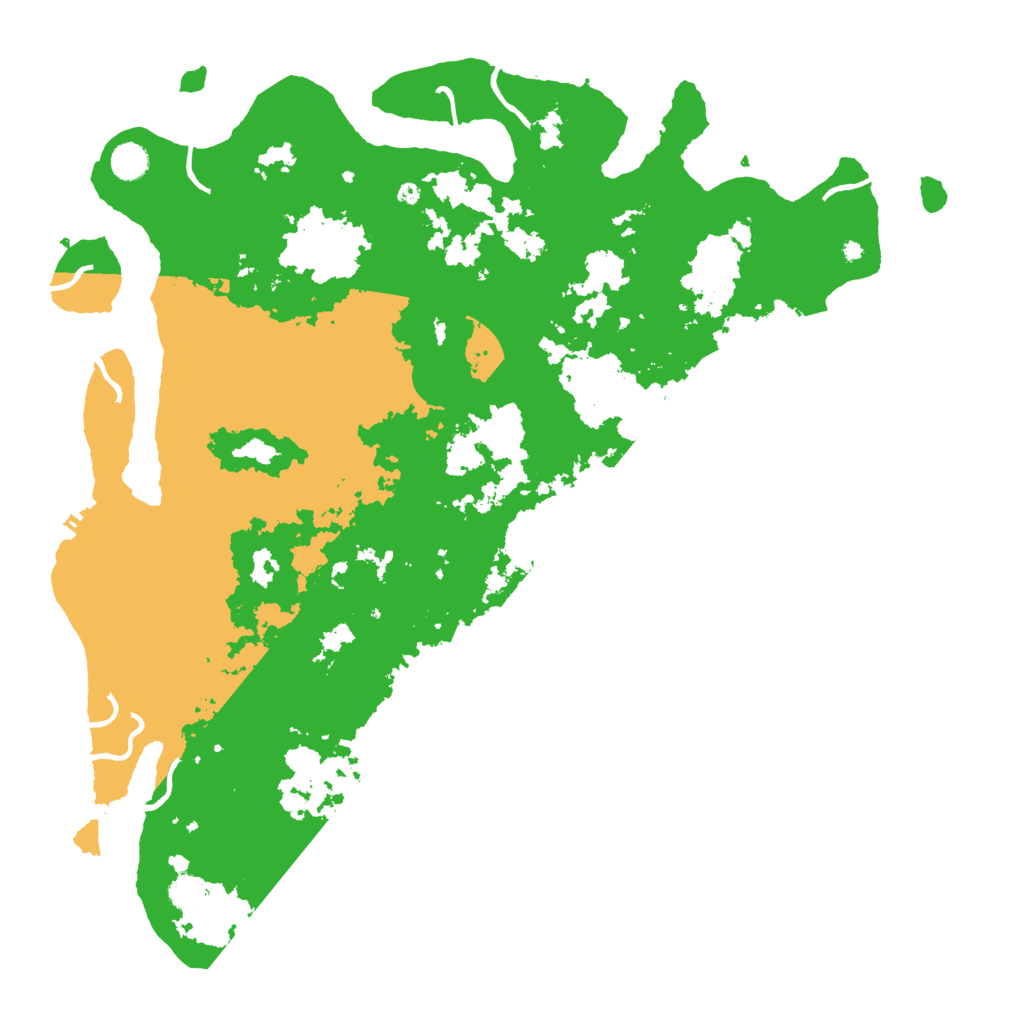 Biome Rust Map: Procedural Map, Size: 4800, Seed: 1996044669