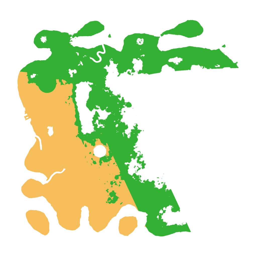 Biome Rust Map: Procedural Map, Size: 3750, Seed: 1588431104