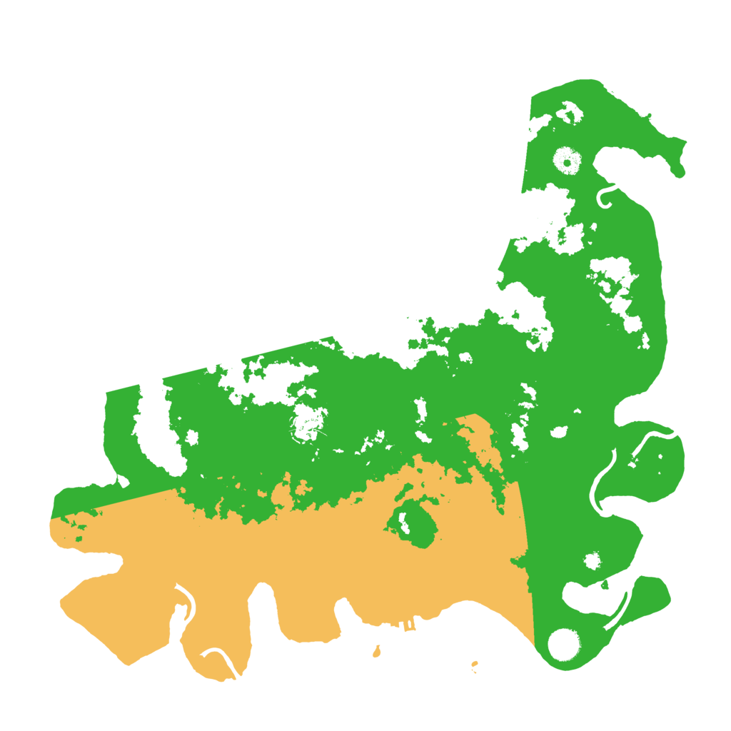 Biome Rust Map: Procedural Map, Size: 4000, Seed: 194618051