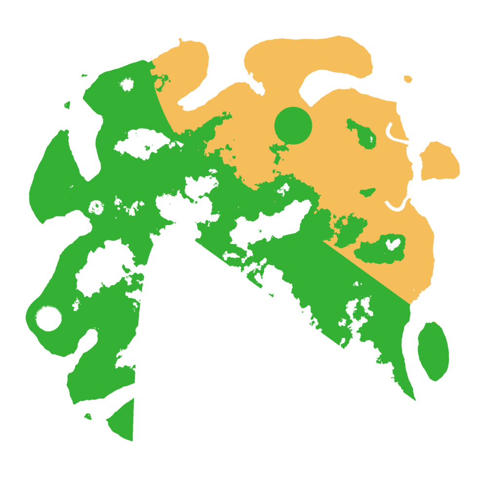 Biome Rust Map: Procedural Map, Size: 3500, Seed: 1134402228