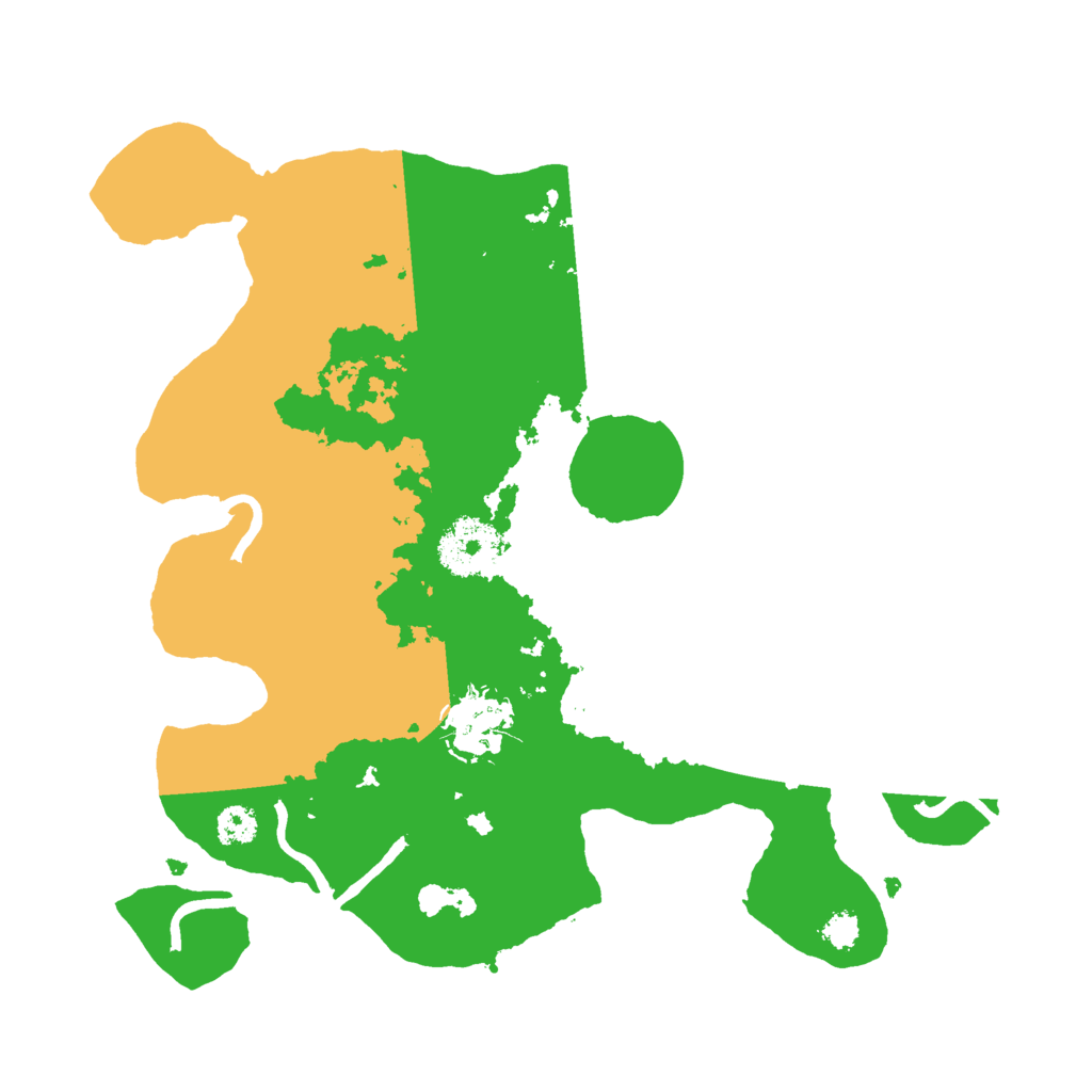 Biome Rust Map: Procedural Map, Size: 2800, Seed: 664266326
