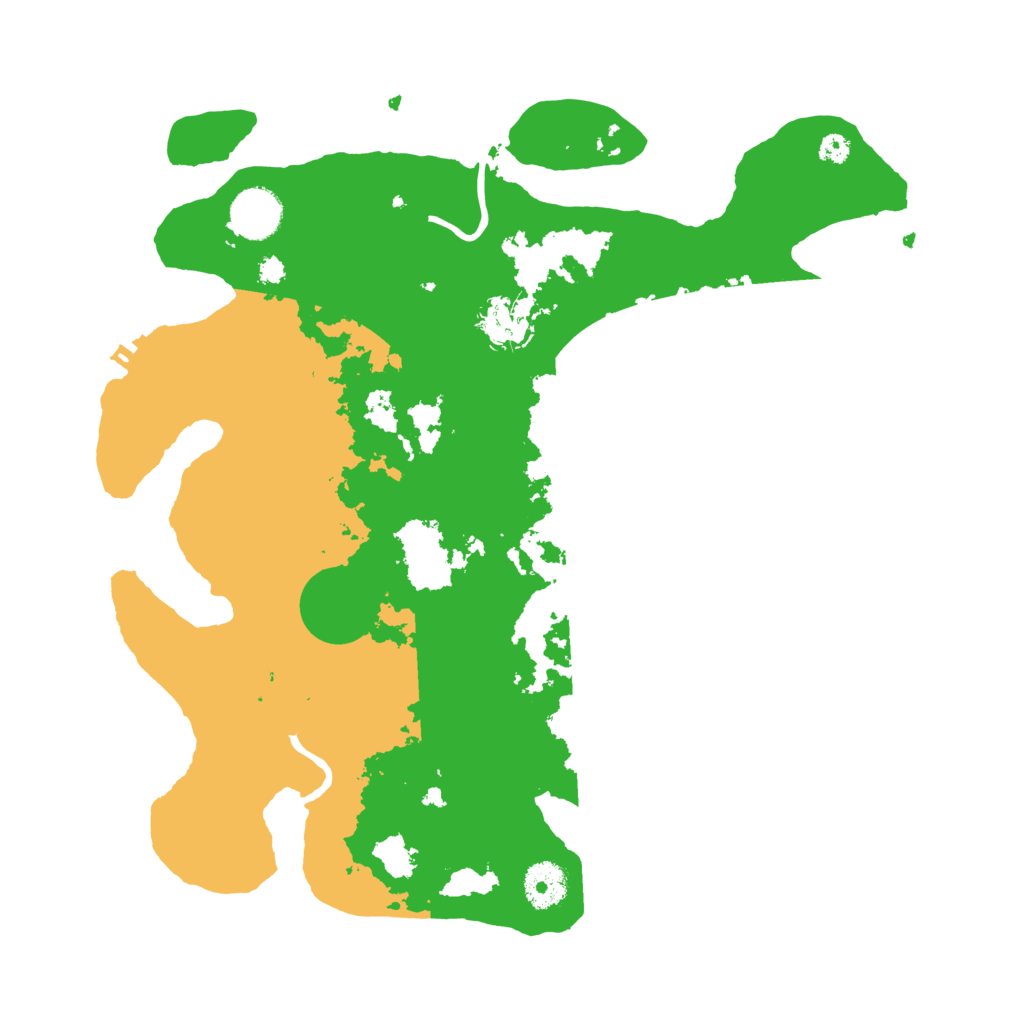 Biome Rust Map: Procedural Map, Size: 3500, Seed: 1573241395